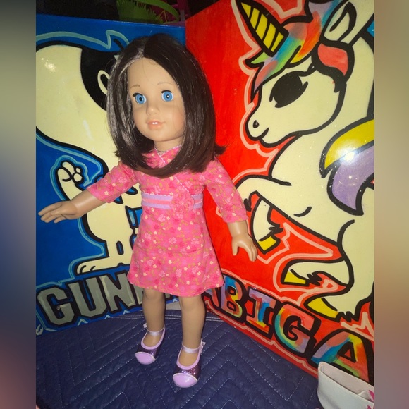 American Girl Toys 8 Inch American Girl Doll Of The Year Chrissa In Meet Outfit Poshmark